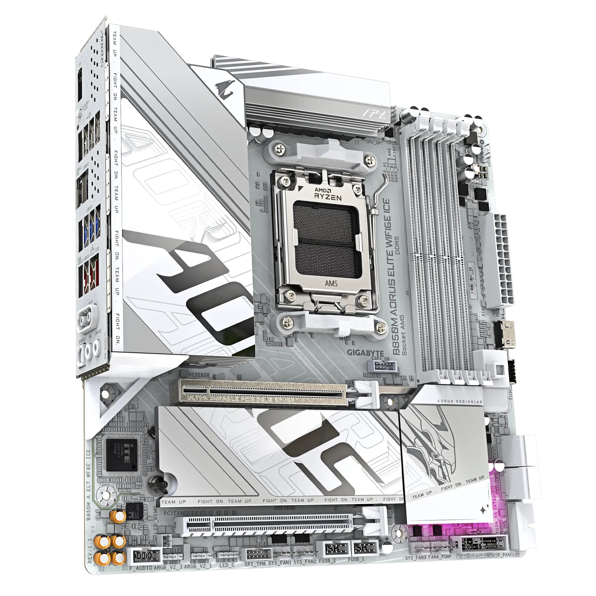 Motherboard Gigabyte B850M Aorus Elite WiFi 6E ICE AM5 mATX